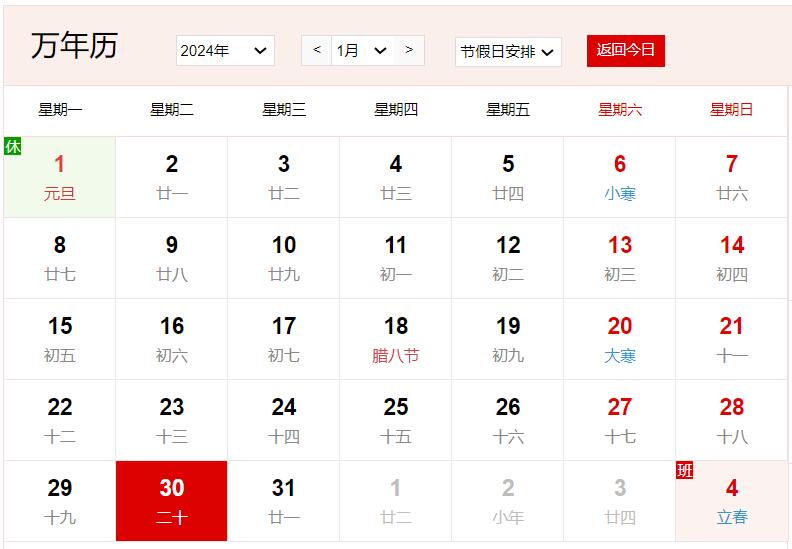 農(nóng)歷2023年臘月二十是幾號 臘月二十有什么風俗