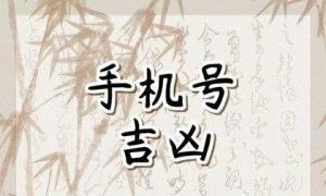 手機號碼什么數字組合最好