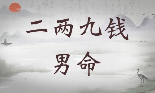 二兩九錢男命詳細(xì)解釋，二兩九錢男命詳解一生！