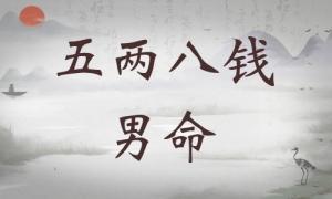五兩八錢男命詳細解釋，五兩八錢男命一生總結(jié)！