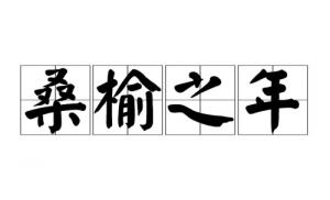 桑榆之年指多大年齡
