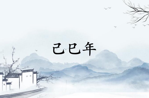 己巳年是哪一年是什么命？