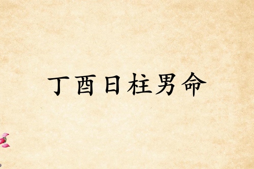 丁酉日柱男命運詳解
