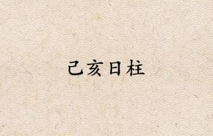 己亥日柱三命通會精論