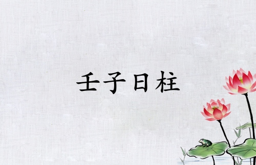 壬子日柱三命通會精論解析
