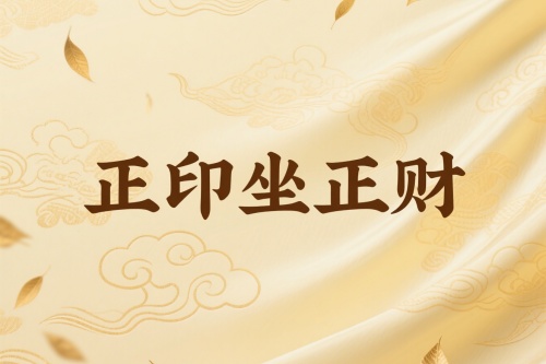 正印坐正財(cái)是什么意思