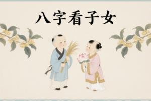 八字算子女個數(shù)方法